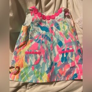 Lily Pulitzer toddler dress with diaper cover size 12-18 months